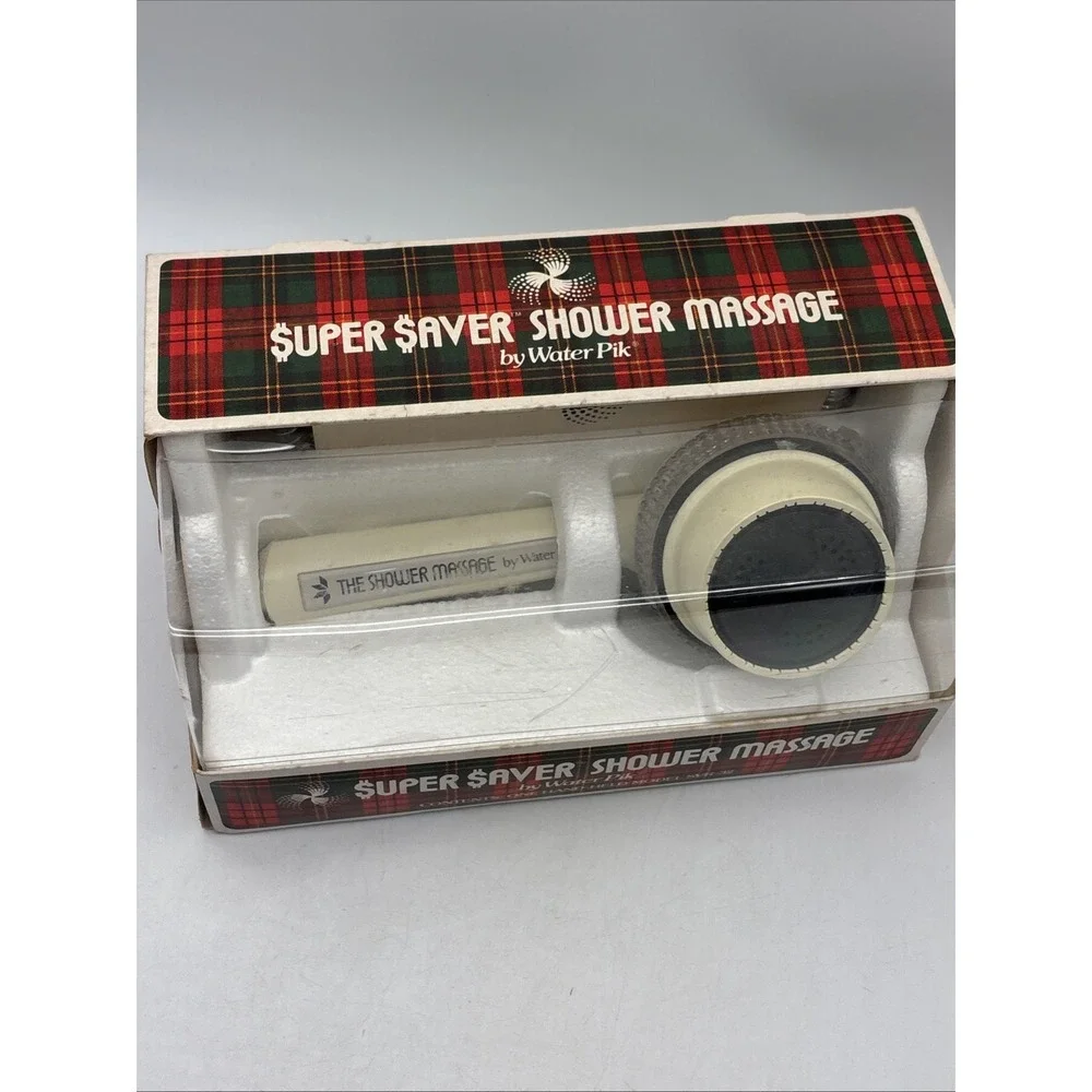 Super saver shower massage water pik SVR – 32 Teledyne 1977 NOS